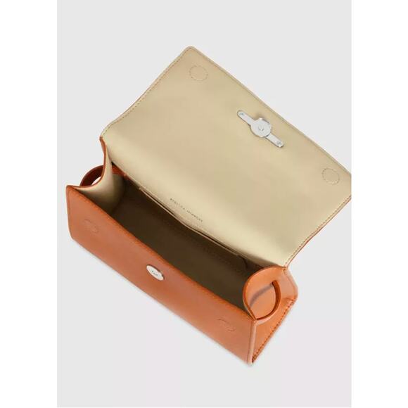 NWOT Rebecca Minkoff Lou Top Handle Tan Leather Handbag - Picture 5 of 16